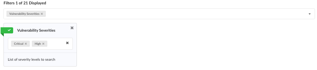 Selected Report View