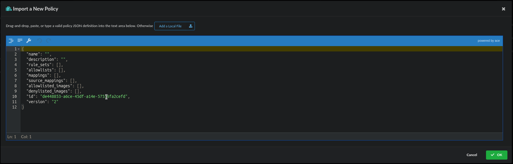 Paste-json